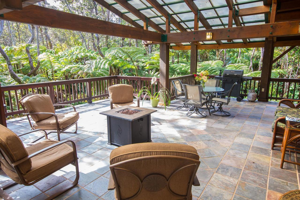Hale Mauna Loa Upper Level With Shared Hot Tub 볼케이노 외부 사진