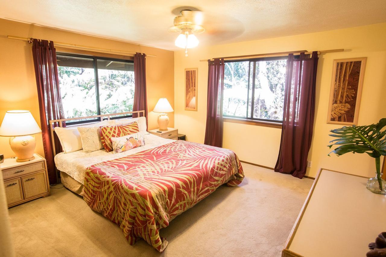 Hale Mauna Loa Upper Level With Shared Hot Tub 볼케이노 외부 사진