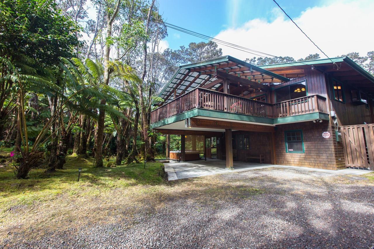 Hale Mauna Loa Upper Level With Shared Hot Tub 볼케이노 외부 사진